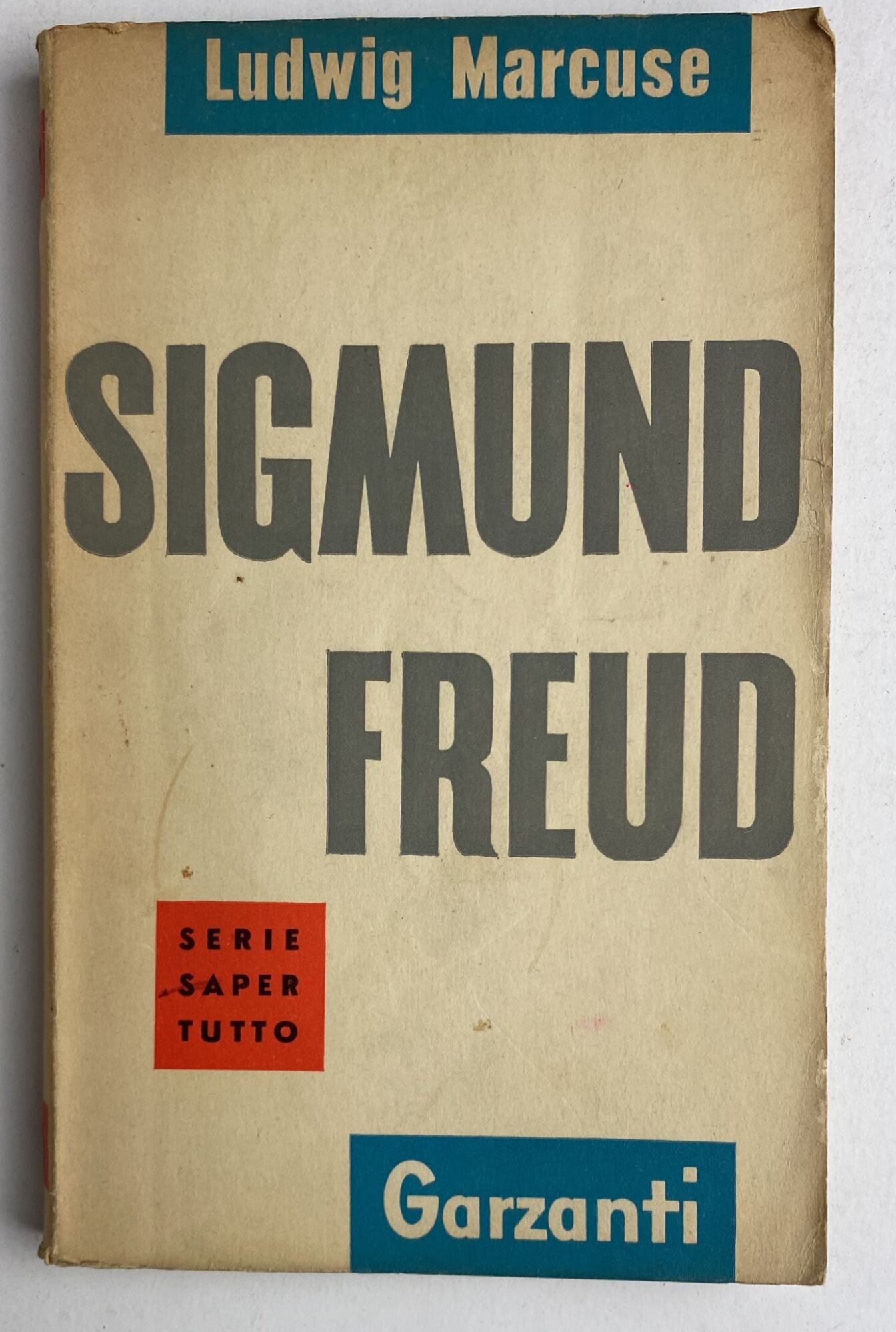Sigmund Freud - copertina