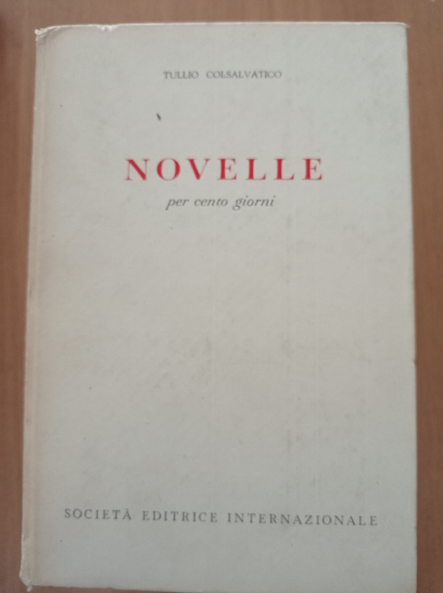 Novelle per cento giorni - copertina