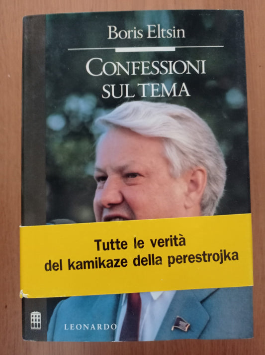 Confessioni sul tema - copertina