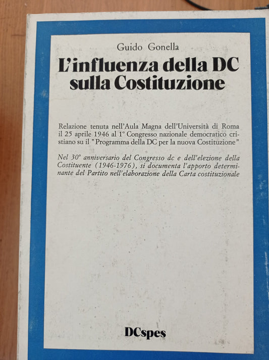 L'influenza della DC sulla Costituzione - copertina