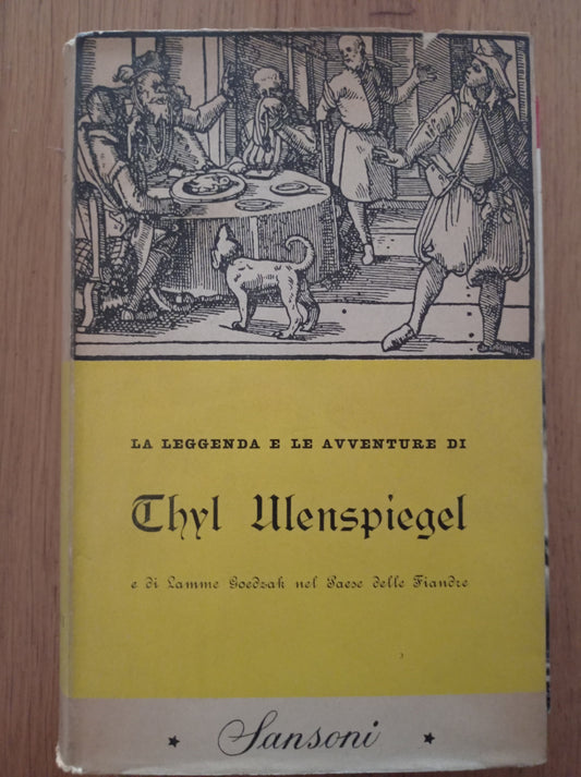 La leggenda e le avventure di THYL ULENSPIEGEL - copertina