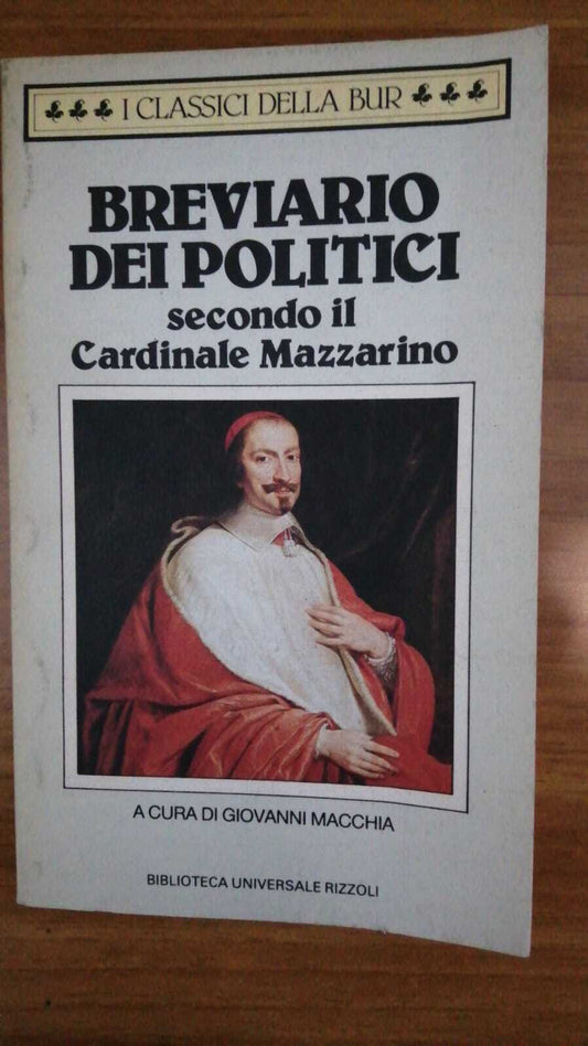 Breviario dei politici secondo il Cardinale Mazzarino - copertina