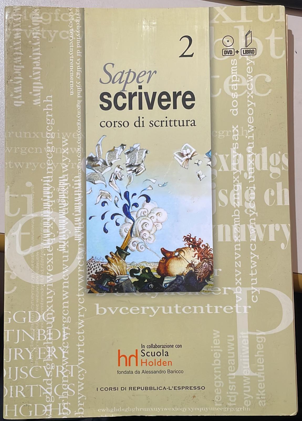 Saper Scrivere corso di scrittura vol.2 Libro +DVD - copertina