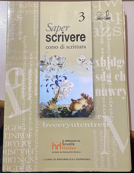 Saper Scrivere corso di scrittura vol.3 Libro +DVD - copertina