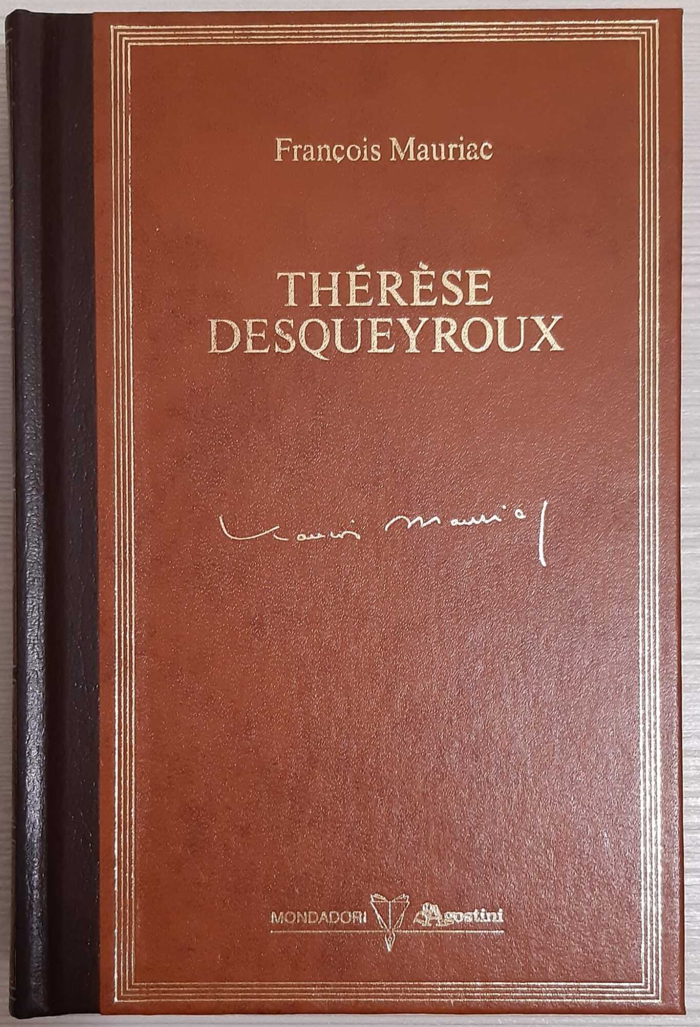 Thérèse Desqueyroux - copertina