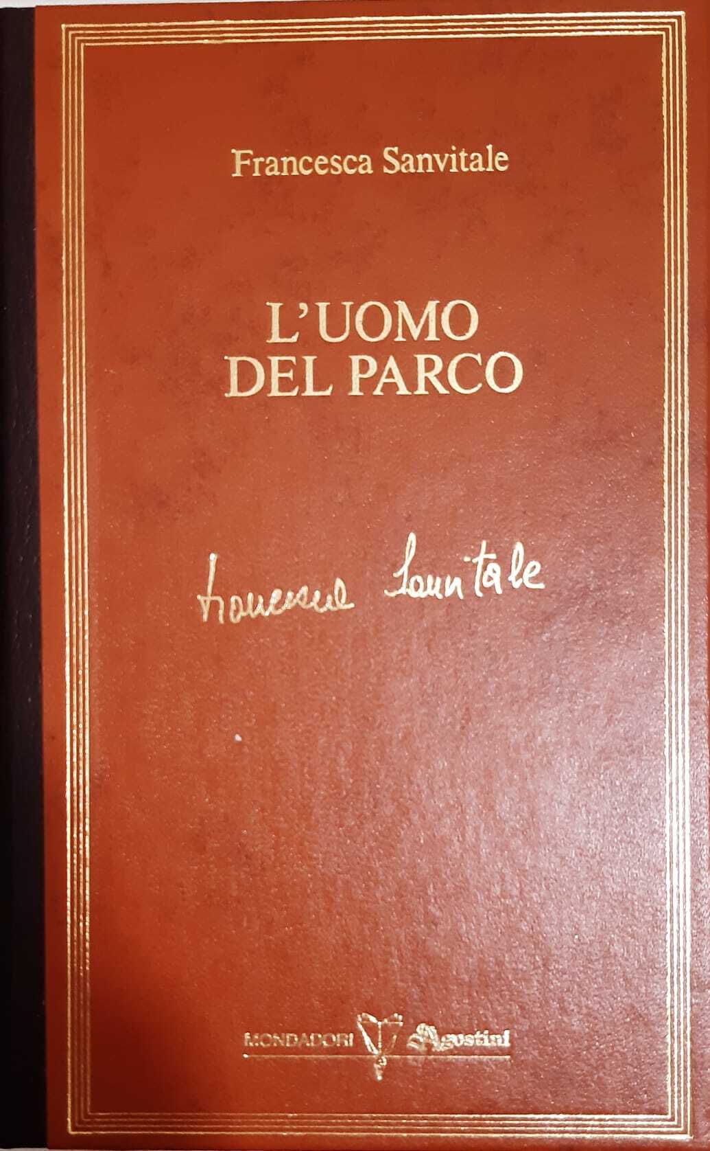 L'uomo del parco - copertina