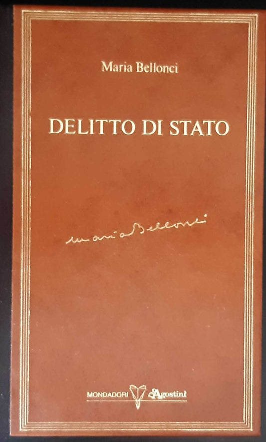 Delitto di stato - copertina