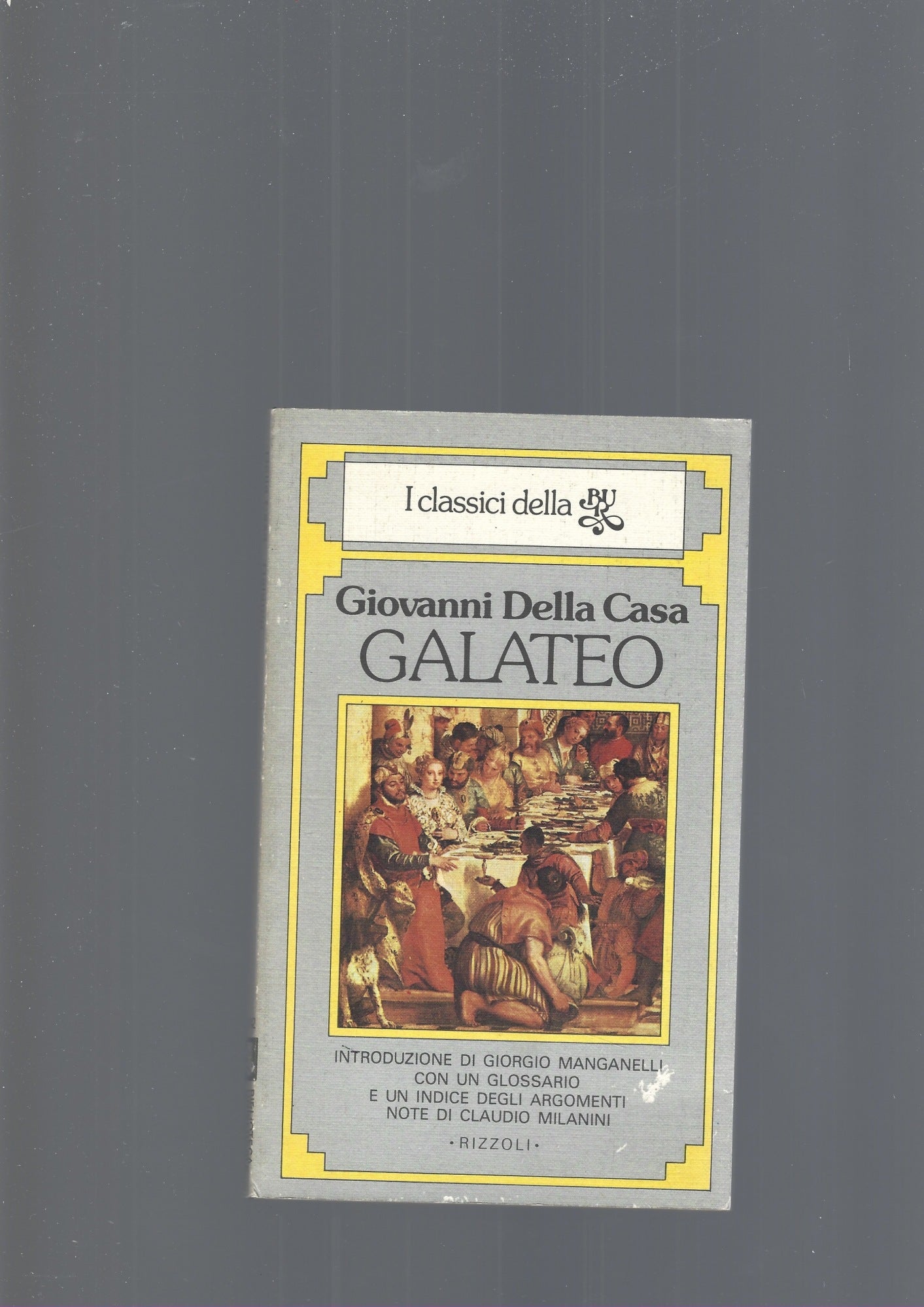 GALATEO - copertina