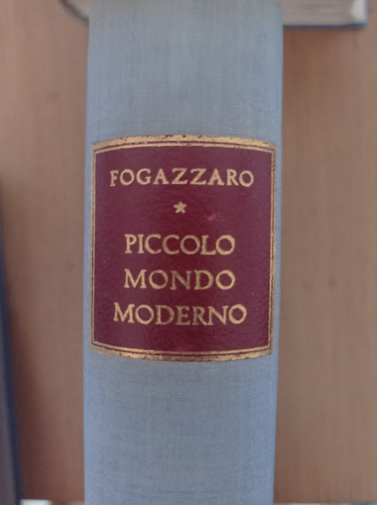 Piccolo mondo moderno - copertina