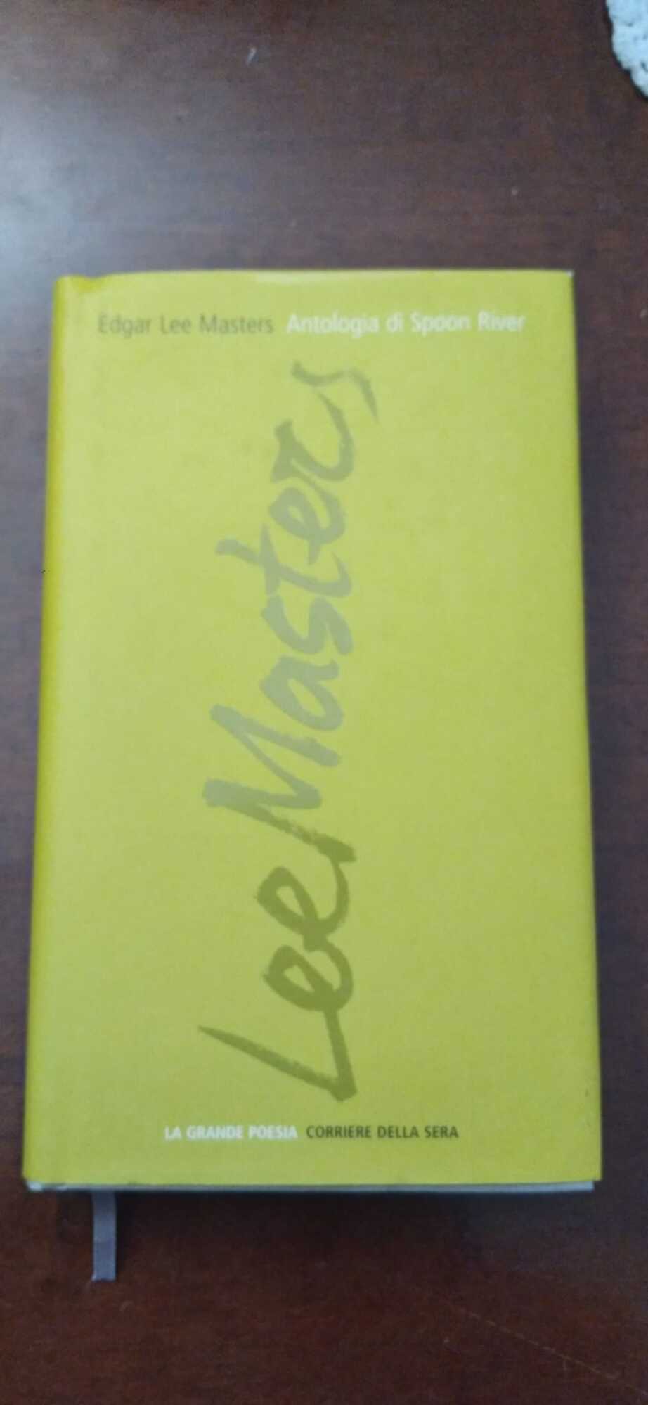 Antologia di Spoon River - copertina