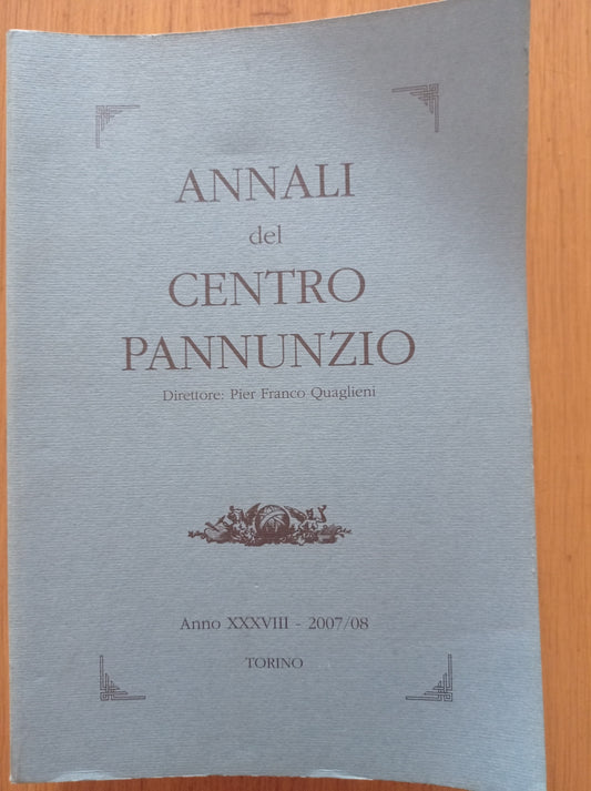 Annali del Centro Pannunzio - copertina