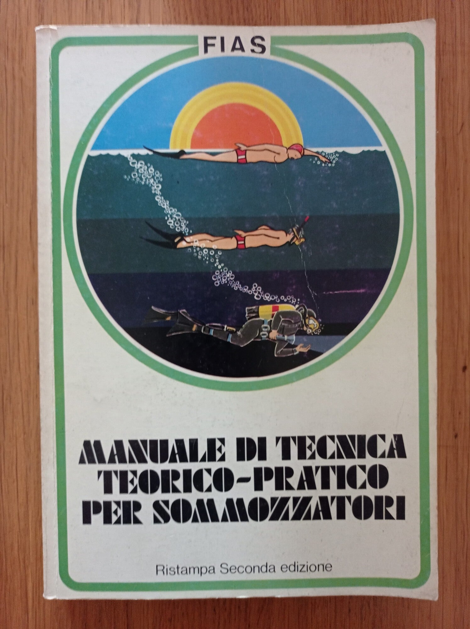 Manuale di tecnica teorico - pratico per sommozzatori - copertina
