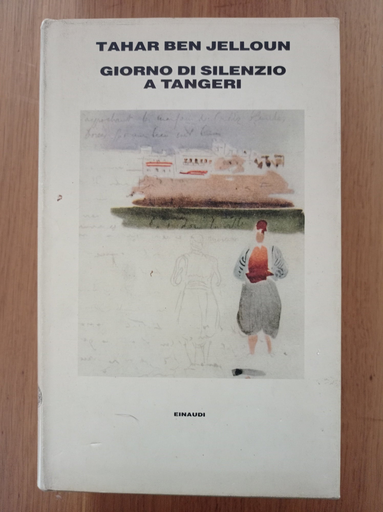 Giorno di silenzio a Tangeri - copertina