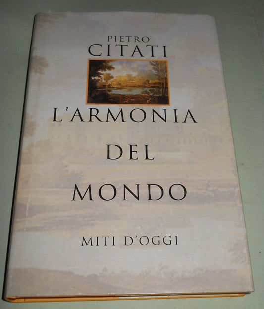 L'armonia del mondo - Miti d'oggi - copertina