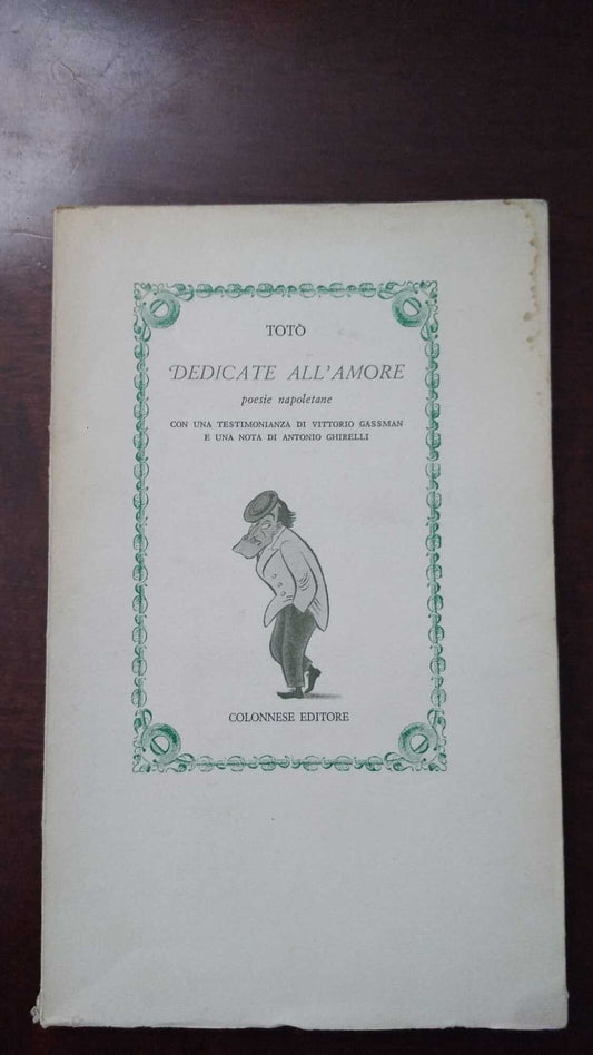 Dedicate all'amore - copertina