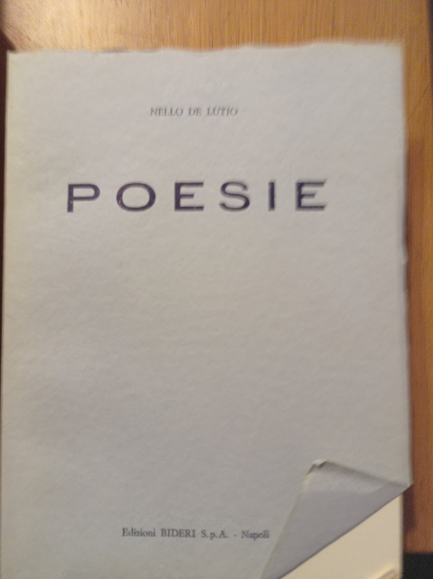 Poesie - copertina