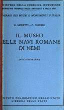 Il museo delle navi romane di Nemi - copertina