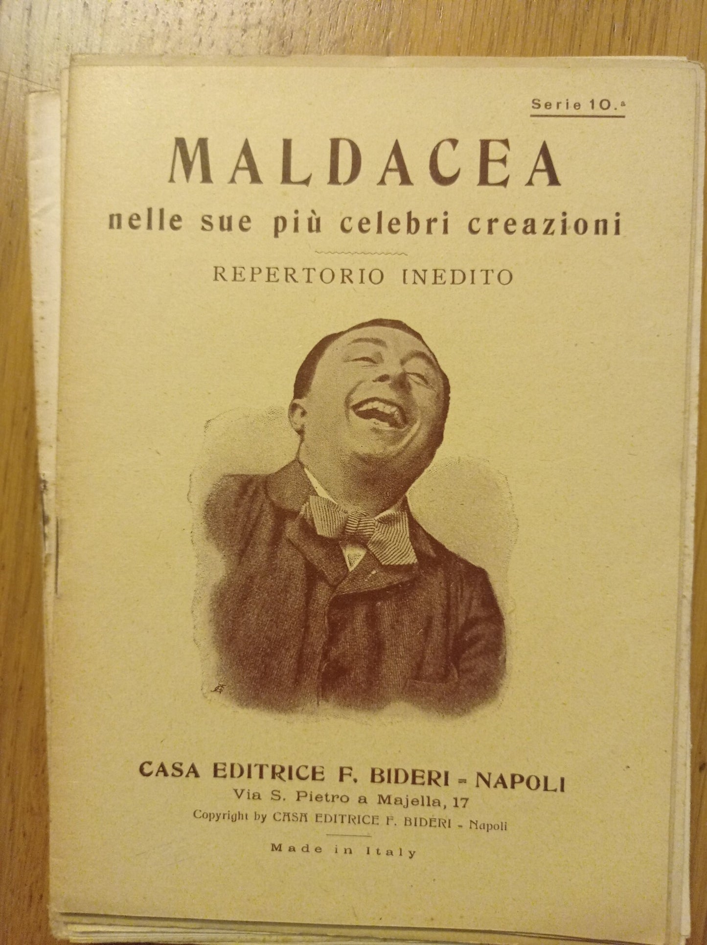 Maldacea nelle sue più celebri creazioni - copertina