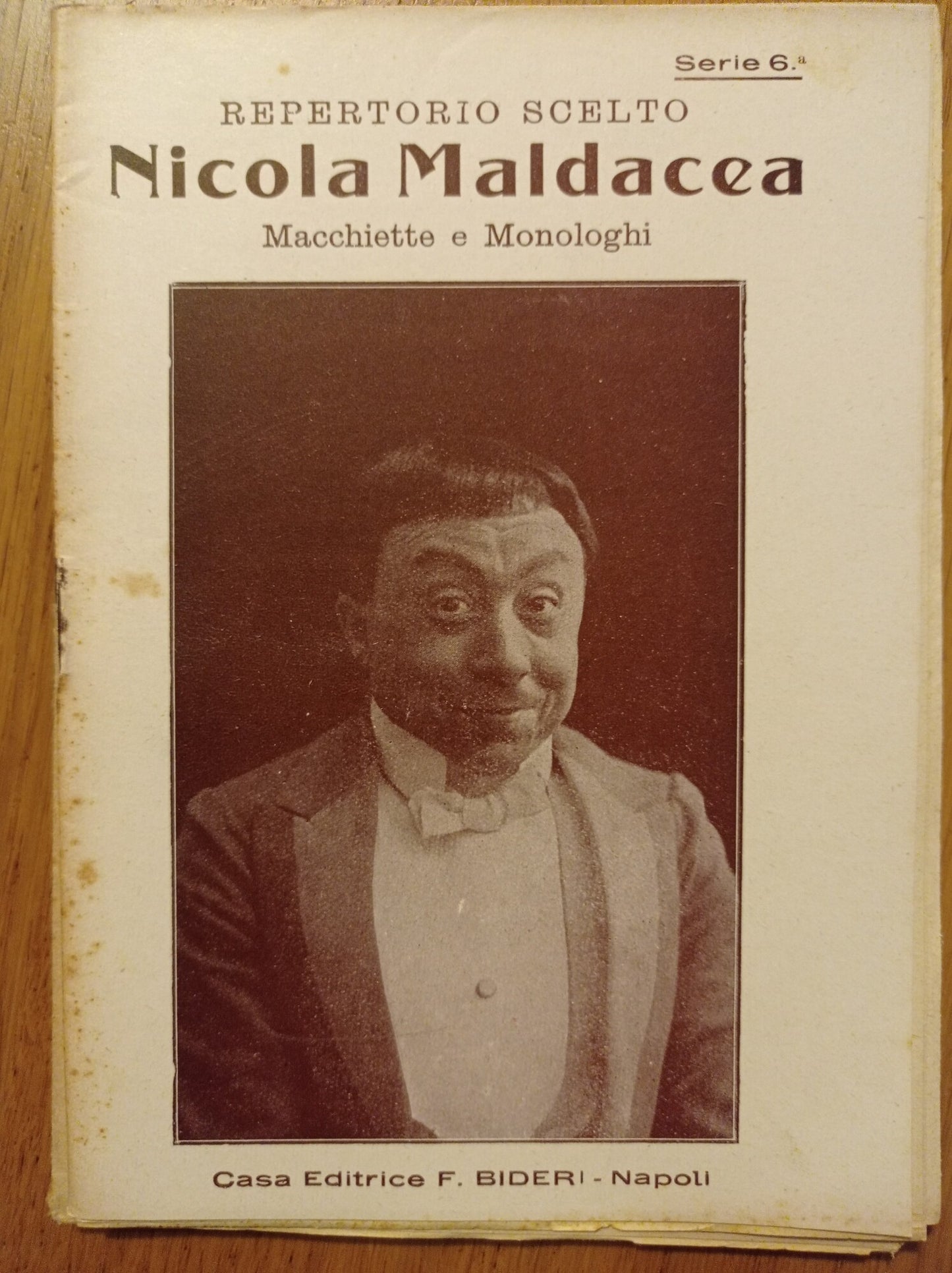 Nicola Maldacea Macchiette e Monologhi - copertina