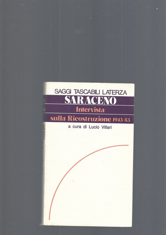 INTERVISTA SULLA RICOSTRUZIONE 1943-53 - copertina