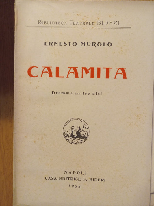 Calamità - copertina