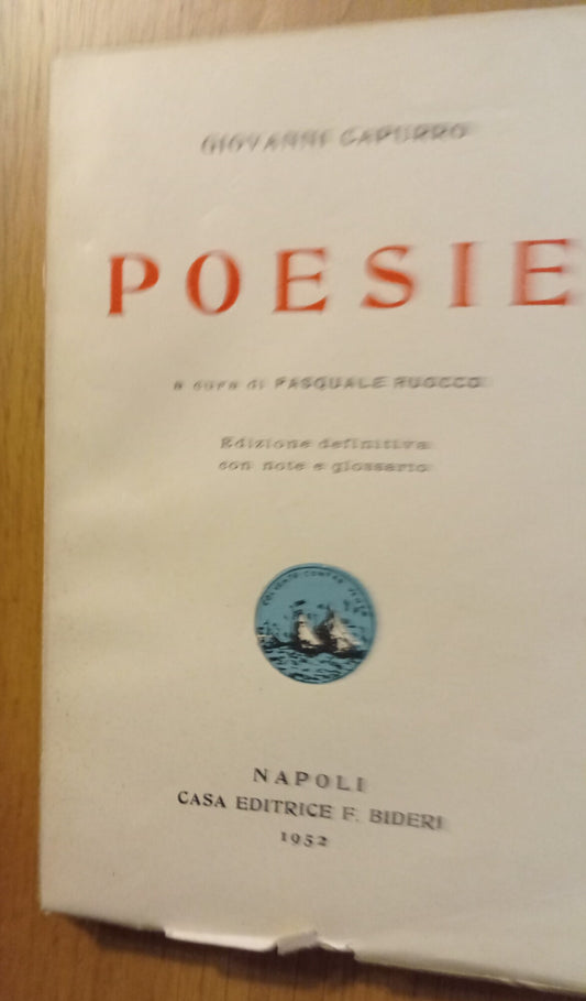 Poesie - copertina