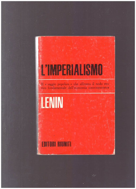 L'IMPERIALISMO - copertina