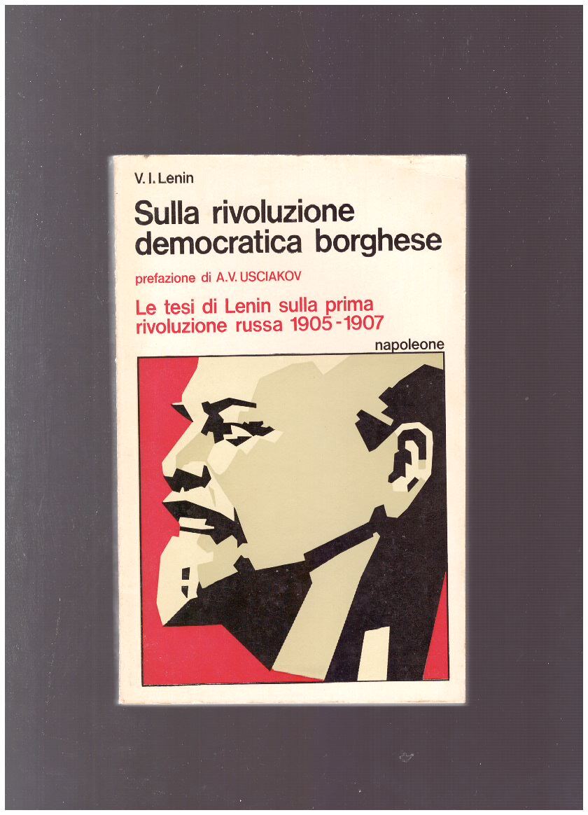 SULLA RIVOLUZIONE DEMOCRATICA BORGHESE - copertina