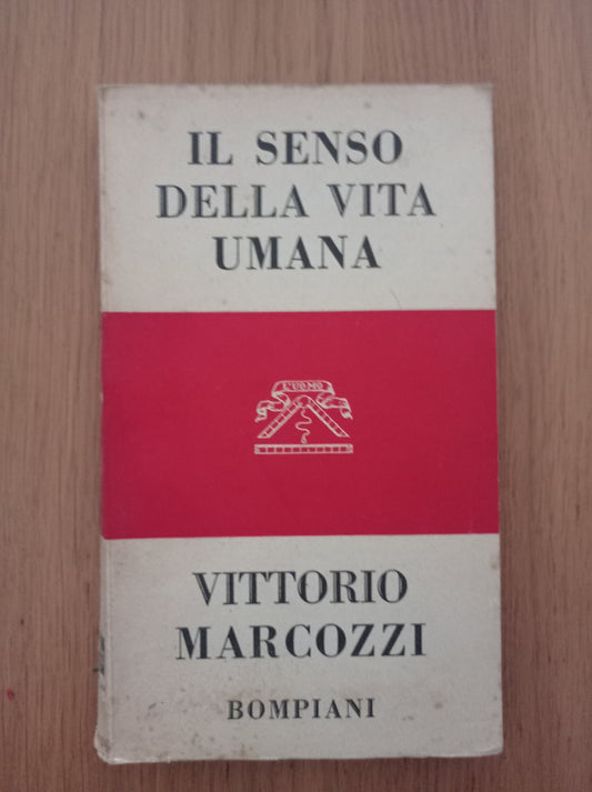 Il senso della vita umana - copertina