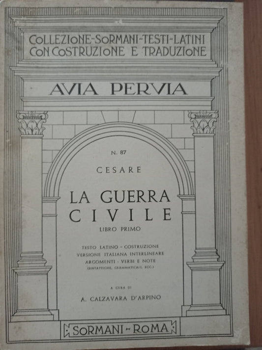La guerra civile Libro I - copertina