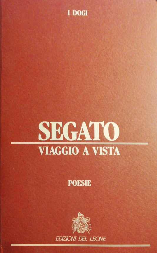 Segato, viaggio a vista - copertina