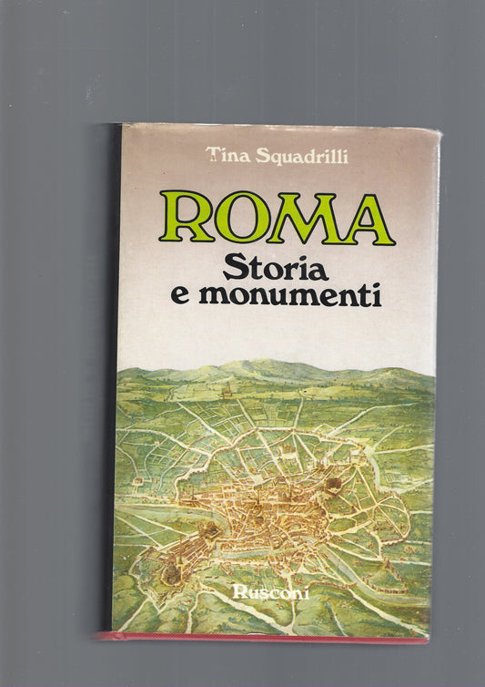 ROMA STORIA E MONUMENTI - copertina