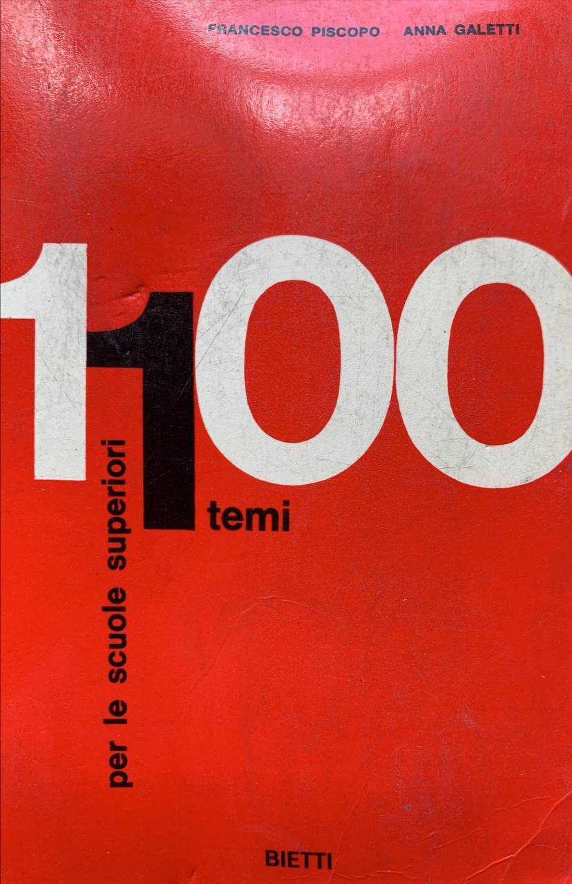 1100 temi per le scuole superiori - copertina