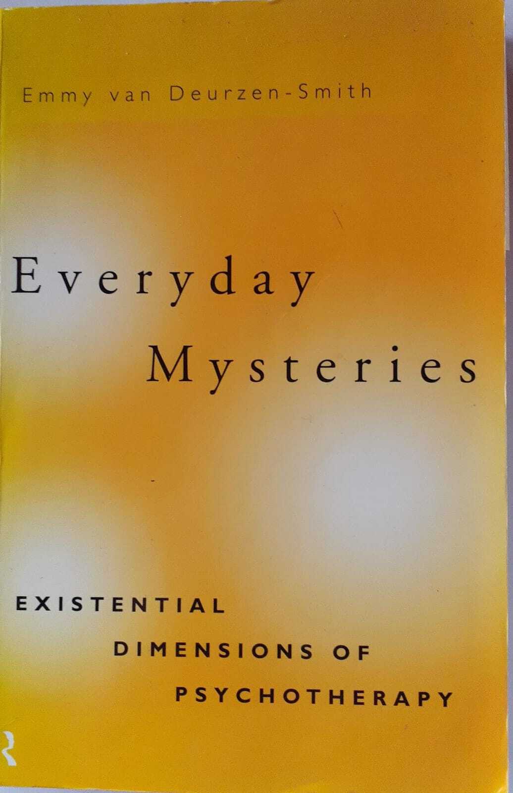 Everyday mysteries. Existential dimensions of psychotherapy - copertina