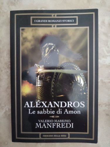 Aléxandros. Volume 2: Le sabbie di Amon - copertina