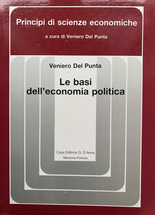 Le basi dell'economia politica - copertina