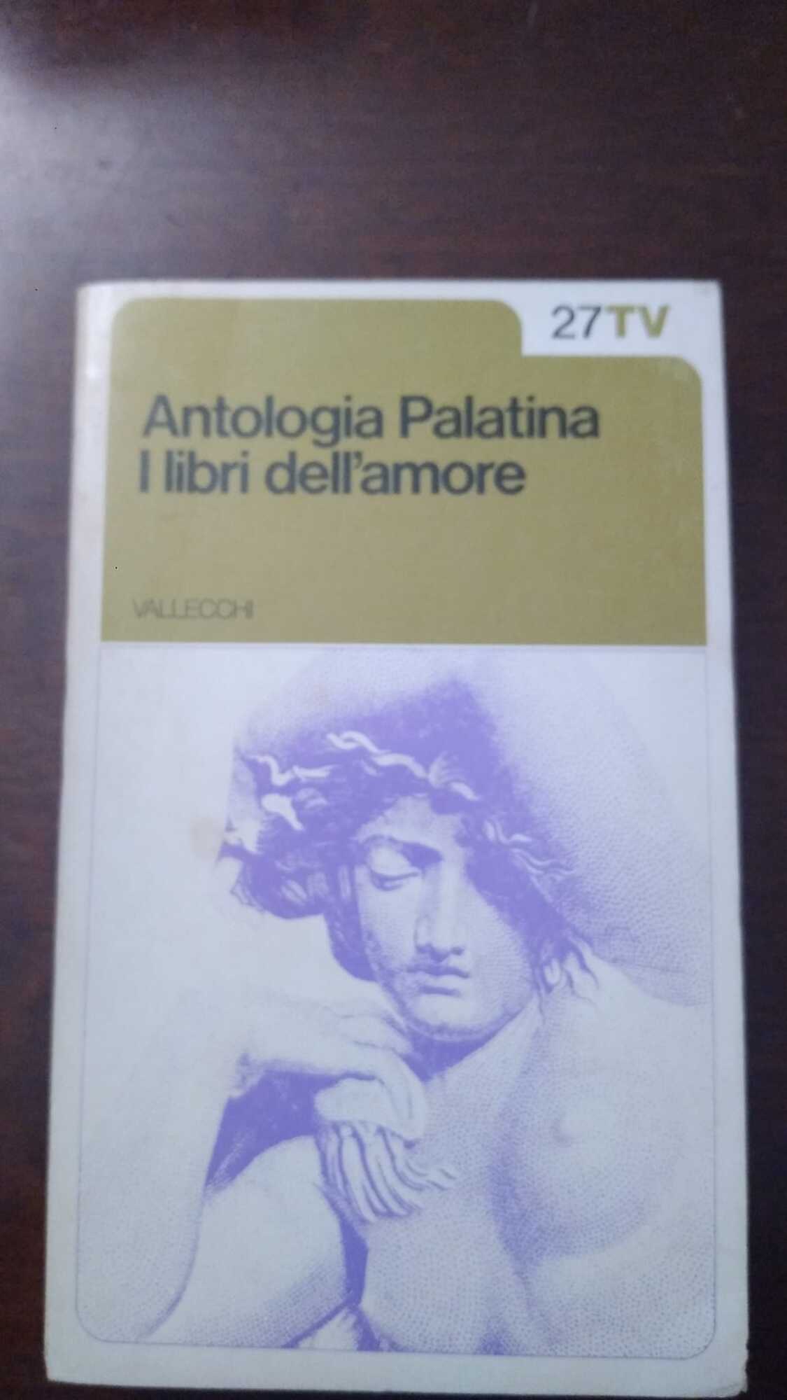 Antologia Palatina - I libri dell'amore 27TV - copertina