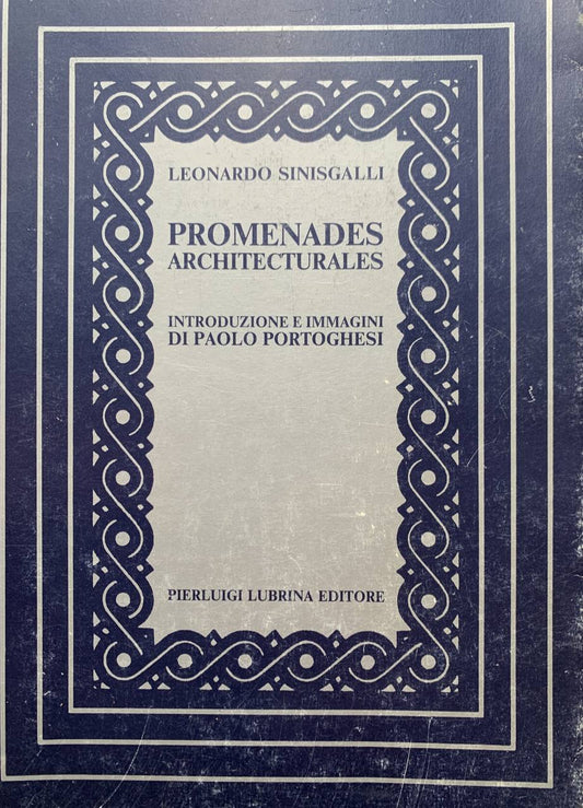 Promenades architecturales - copertina
