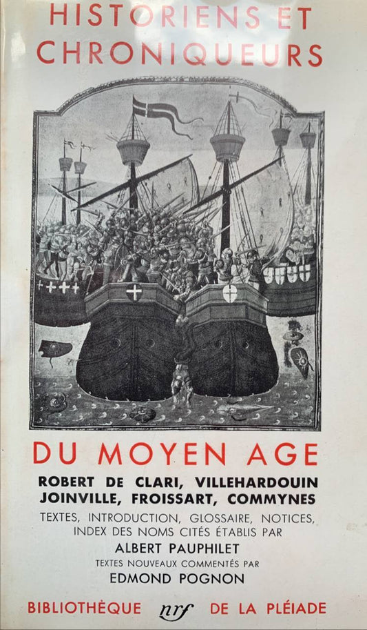 Historiens et chroniquers - copertina