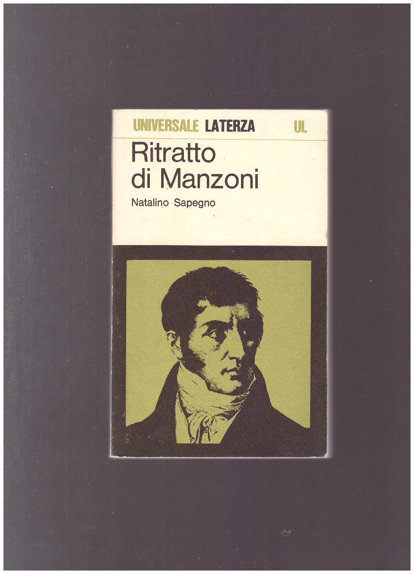 RITRATTO DI MANZONI - copertina