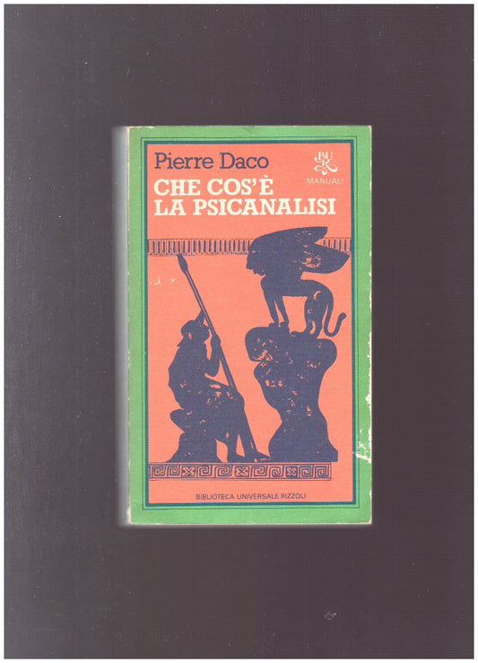 CHE COS'E' LA PSICANALISI - copertina