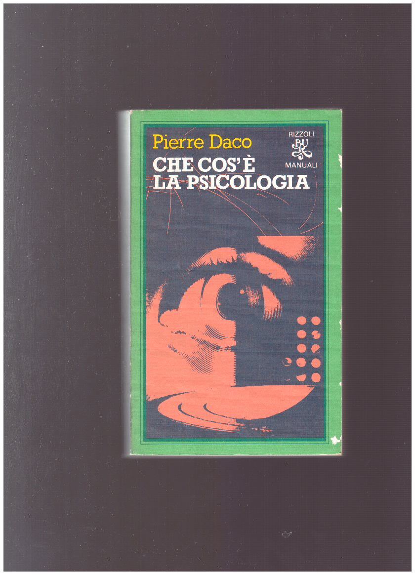 CHE COS'E' LA PSICOLOGIA - copertina