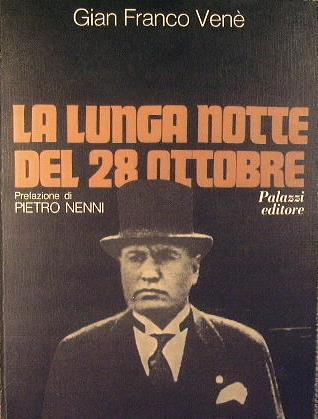 La lunga notte del 28 ottobre - copertina