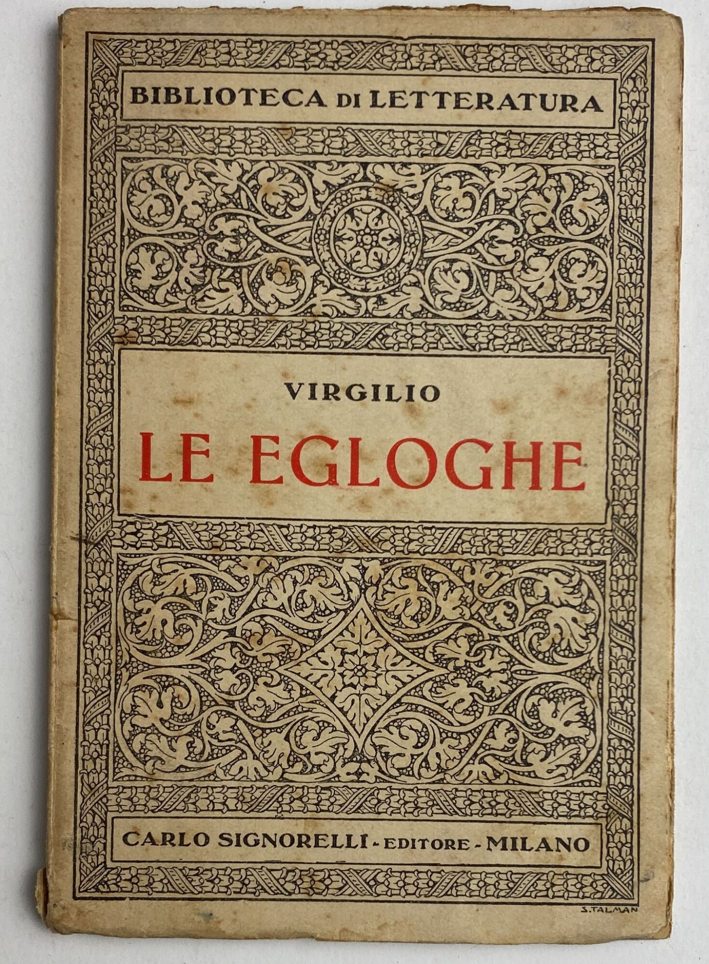 Le Egloche - copertina
