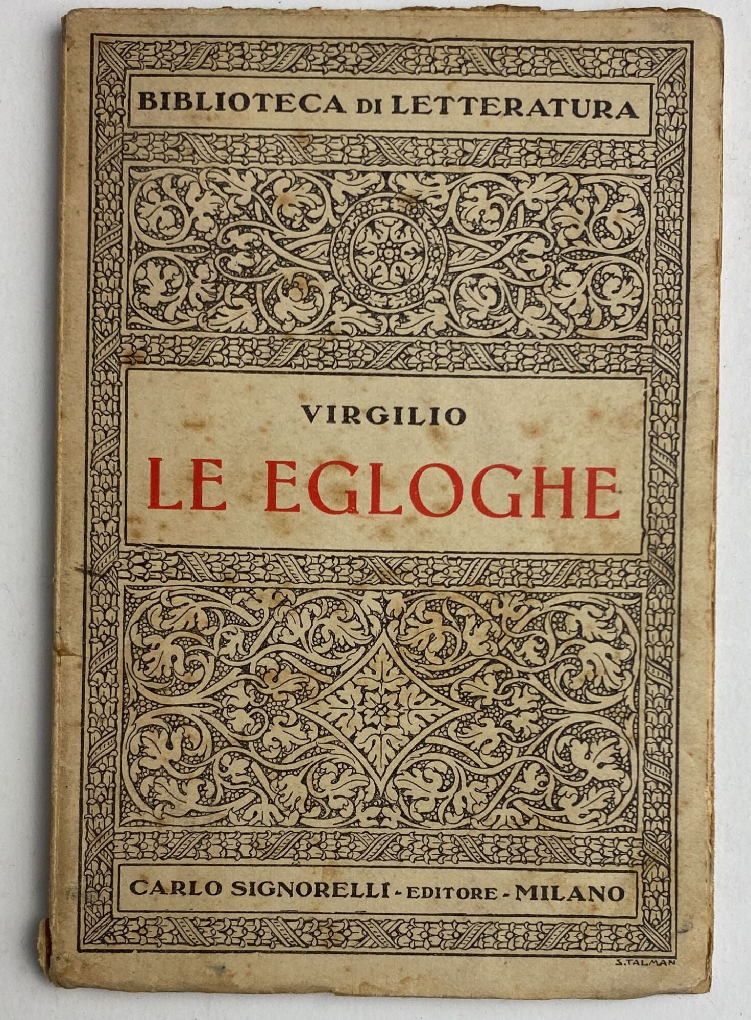 Le Egloche - copertina