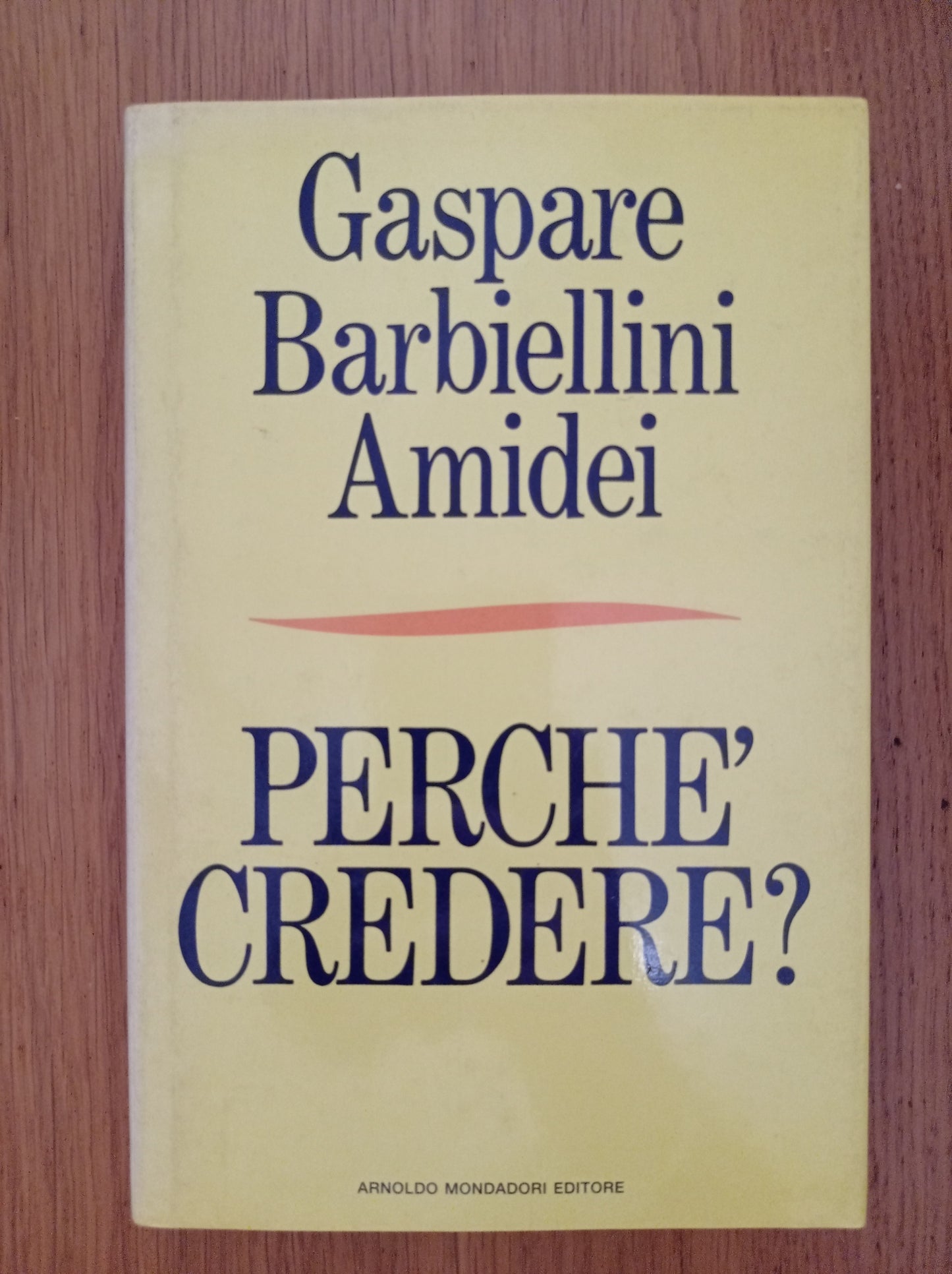 Perché credere? - copertina