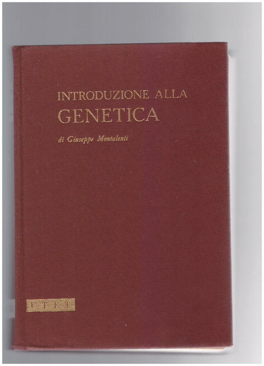 INTRODUZIONE ALLA GENETICA - copertina