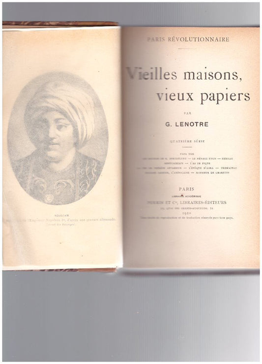 VIEILLES MAISONS, VIEUX PAPIERS - copertina