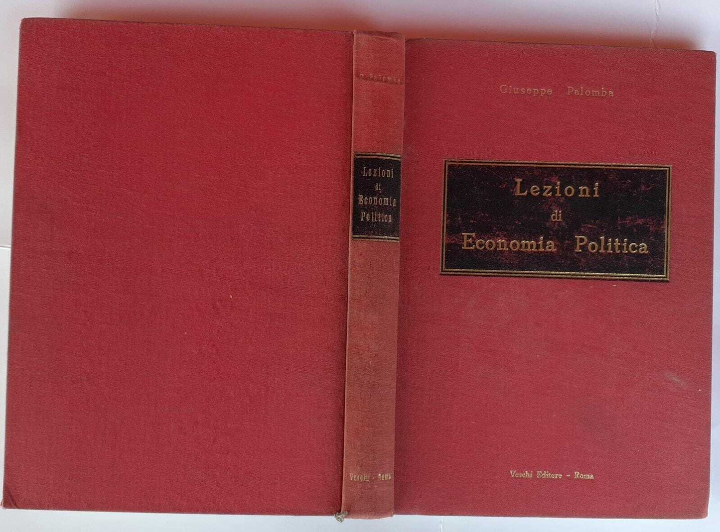Lezioni di economia politica - copertina