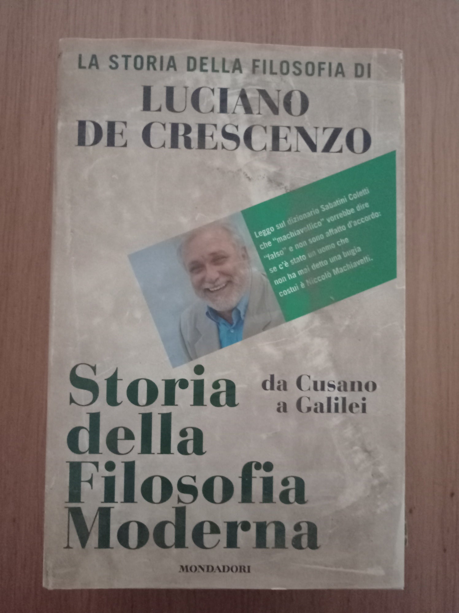 Storia della filosofia moderna Da Cusano a Galilei - copertina